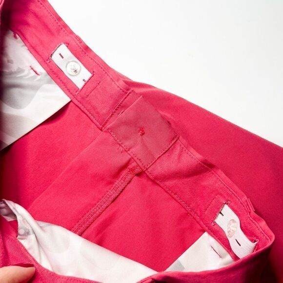 Vineyard Vines Boys Performance Coral Bermuda Shorts Size 16 - Picture 5 of 9
